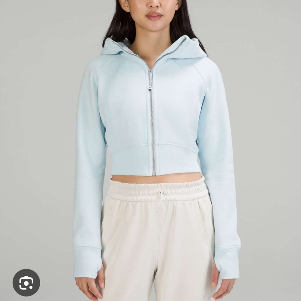 Lululemon full zip scuba hoodie